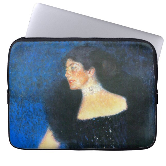 Klimt Portrait of Rose von Rosthorn-Friedmann Laptop Sleeve (Front)
