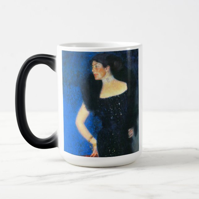 Klimt Portrait of Rose von Rosthorn-Friedmann Magic Mug (Left)