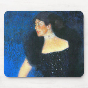Klimt Portrait of Rose von Rosthorn-Friedmann Mouse Mat
