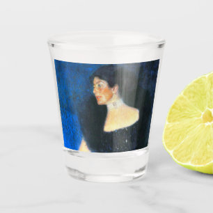 Klimt Portrait of Rose von Rosthorn-Friedmann Shot Glass