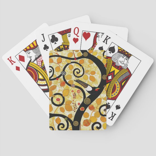 Klimt Style  Playing Cards (Back)
