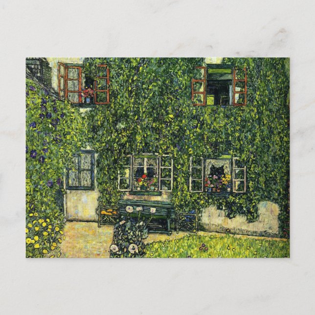 Klimt - The House of Guardaboschi Postcard (Front)
