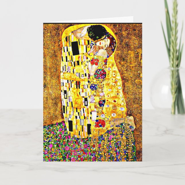 Klimt - The Kiss Card (Front)