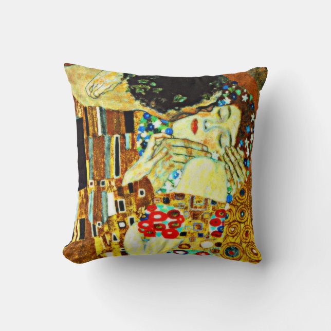 Klimt - The Kiss Cushion (Front)