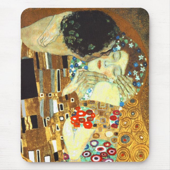 Klimt: The Kiss Mouse Mat (Front)