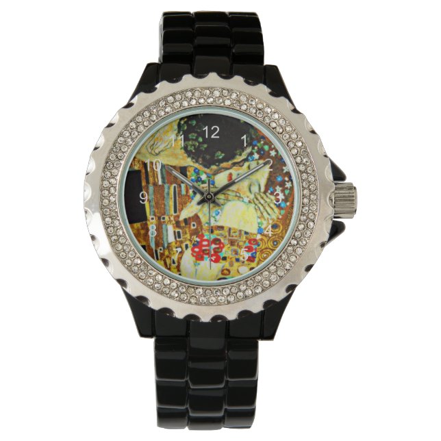 Klimt: The Kiss Wrist Watch (Front)