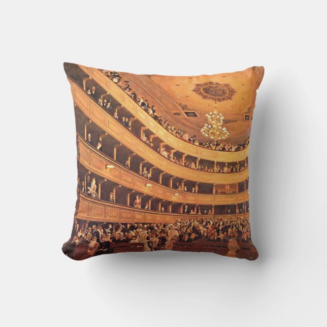 Klimt - The Old Burgtheater Cushion (Front)