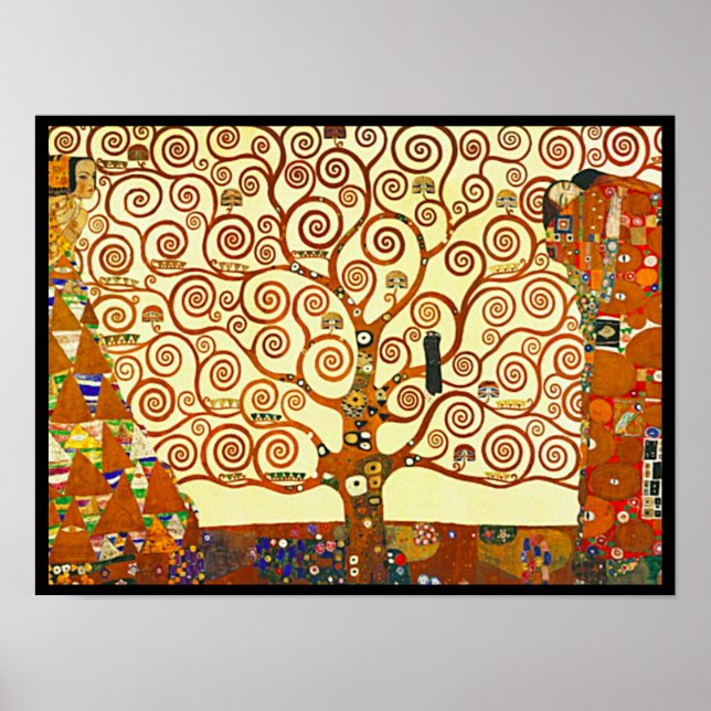 Klimt The Tree of Life,  Poster (Front)