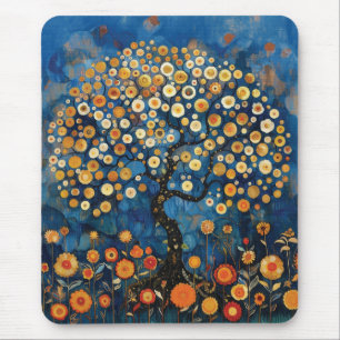 Klimt Tree of Life Mouse Mat