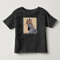 Klimt Zebra | Adorned In Flowers