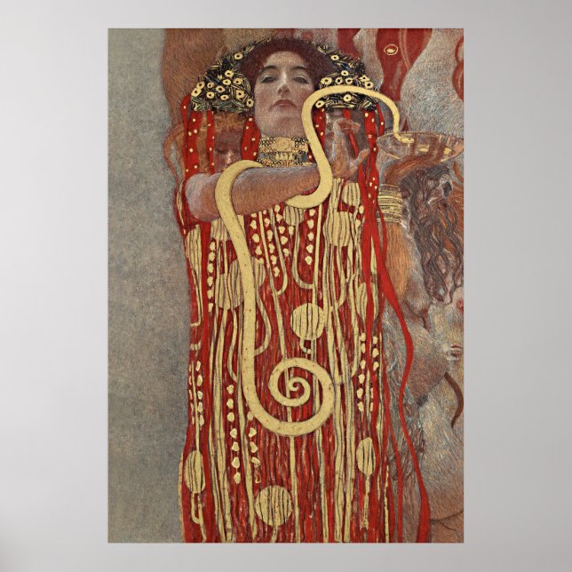 Klimt's Hygieia Poster (Front)