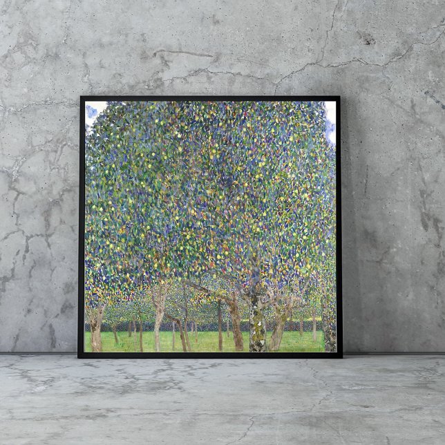 Klimt's Pear Tree(1903): Exploring Nature's Beauty Poster (Unveiling Klimt's Pear Tree (1903): A Symbol of Artistic Brilliance)