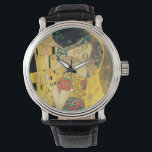 Klimts' The Kiss Watch<br><div class="desc">Gorgeous vintage Art of Gustav Klimt The Kiss is on this great Watch.</div>