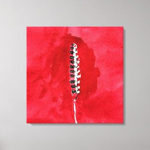 Klint - On the Viewing of Flowers and Trees, Grain Canvas Print