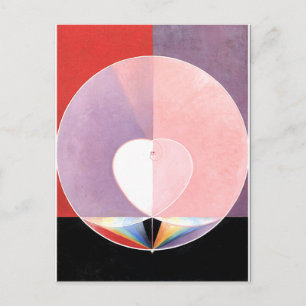 Klint - The Dove No. 02, abstract artwork Postcard