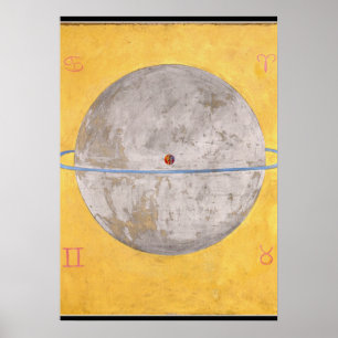 Klint - The Dove No. 12, vintage artwork Poster