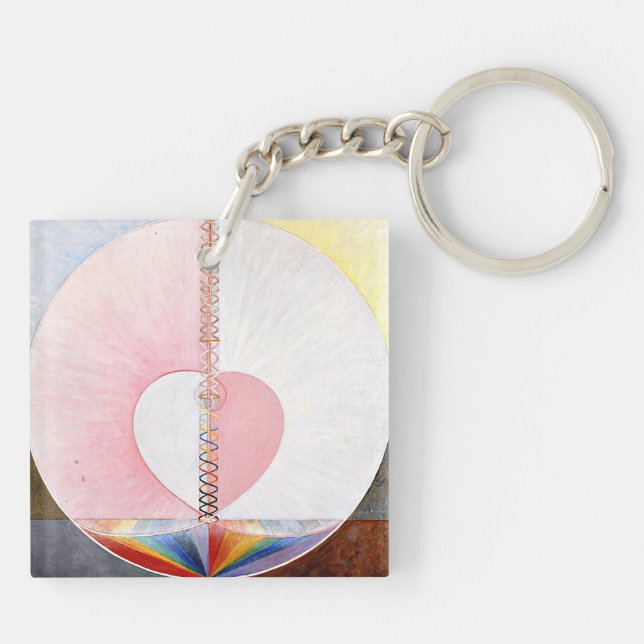 Klint - The Dove, No. 1, 1915 Key Ring (Back)