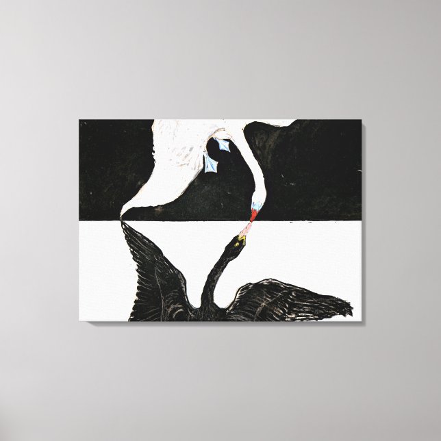 Klint - The Swan, No. 01,Group 1X SUN Canvas Print (Front)