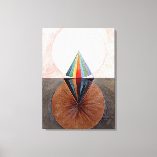 Klint - The Swan, No. 12, abstract artwork Canvas Print (Front)