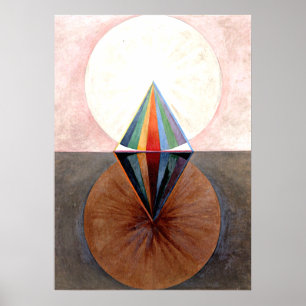 Klint - The Swan, No. 12, abstract artwork Poster