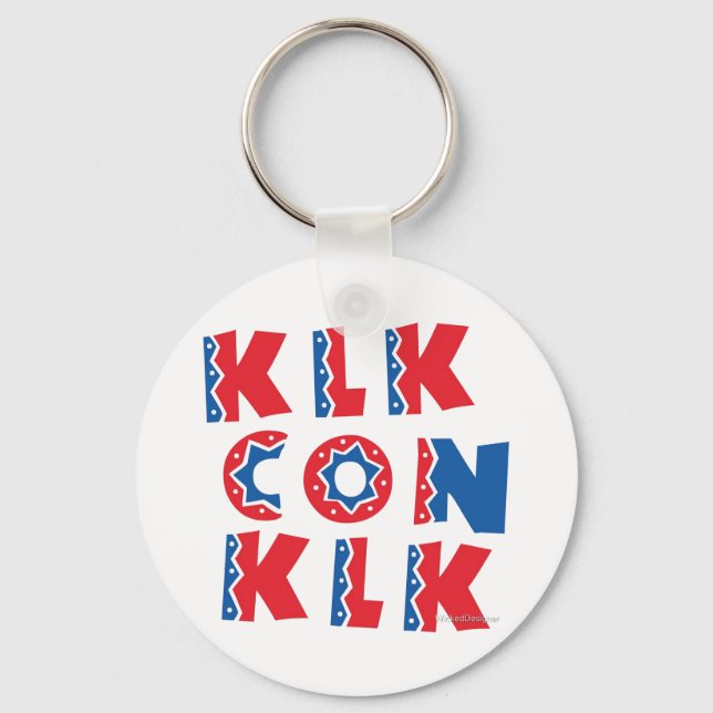 KLK Dominican Keychain (Front)