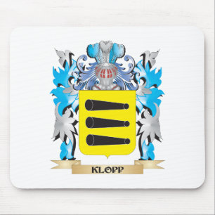 Klopp Coat of Arms - Family Crest Mouse Mat