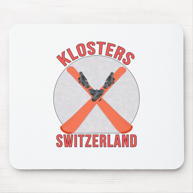 Klosters, Switzerland Mouse Mat (Front)