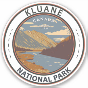 Kluane National Park Still Brook Canada Travel Art