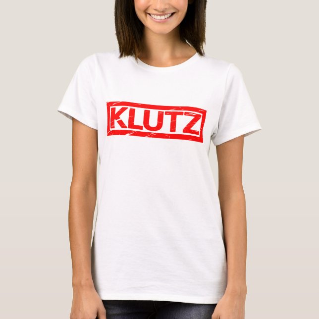 Klutz Stamp T-Shirt (Front)