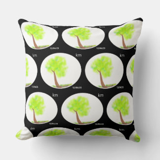km tree painting pillow