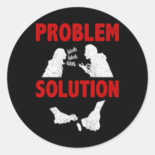 Knapping Stone Collector Problem Solution Hobby  Classic Round Sticker