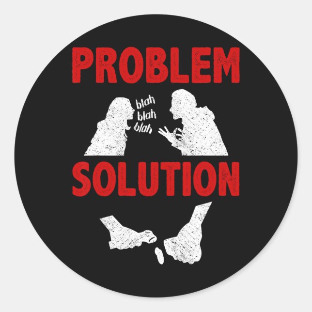 Knapping Stone Collector Problem Solution Hobby  Classic Round Sticker (Front)