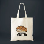 Knead More Challah Jewish Jew Baking Tote Bag<br><div class="desc">Challah Bread Pun,  Kneading Dough Humour,  Jewish Baking Meme,  Hanukkah Funny,  Bread Lover Gift,  Festive Judaism,  Hanukkah 2025,  Bakery Humour,  Challah Obsession,  Dough Joke</div>