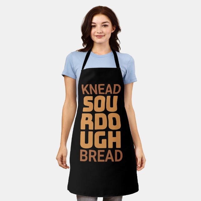 Knead Sourdough Bread Baker Bread maker Apron (Worn)