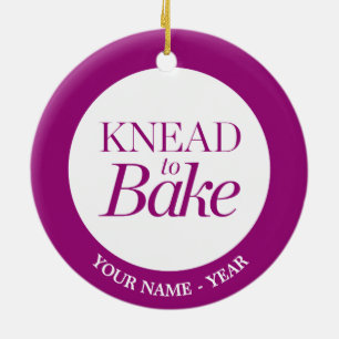 Knead To Bake Ceramic Tree Decoration