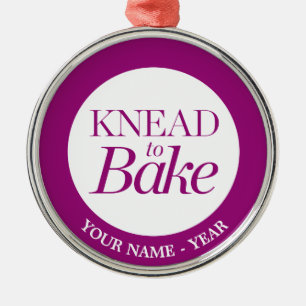 Knead To Bake Metal Tree Decoration