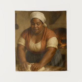 Kneading Bread Tapestry