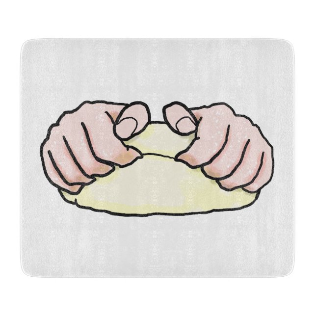 Kneading Dough Cutting Board (Front)