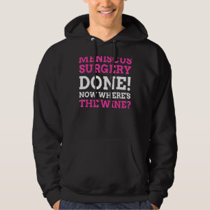 Knee Arthroscopy Gifts & Funny Torn Meniscus Surge Hoodie