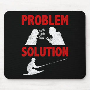 Knee Boarding Aquatic Sport Problem Solution Hobby Mouse Mat
