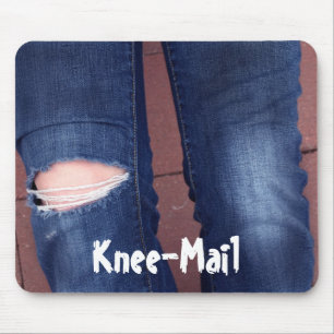 Knee-Mail mousepad