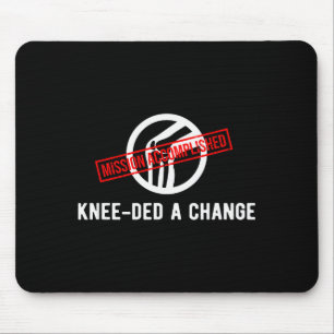Knee Owner Needed A Change Funny New Knee Replacem Mouse Mat