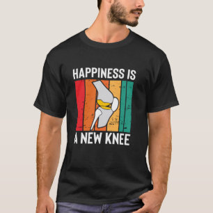 Knee Replacement Bionic Surgery ACL Funny Get Well T-Shirt
