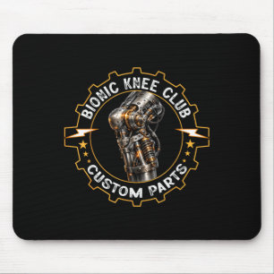 Knee Replacement Club_Funny Post Knee Surgery Mouse Mat