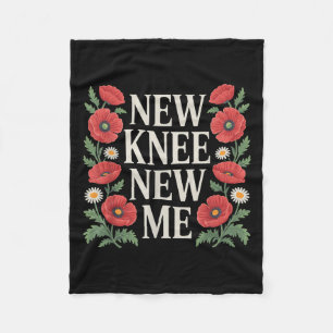 Knee Replacement Recovery Knee Surgery Recovery Fleece Blanket