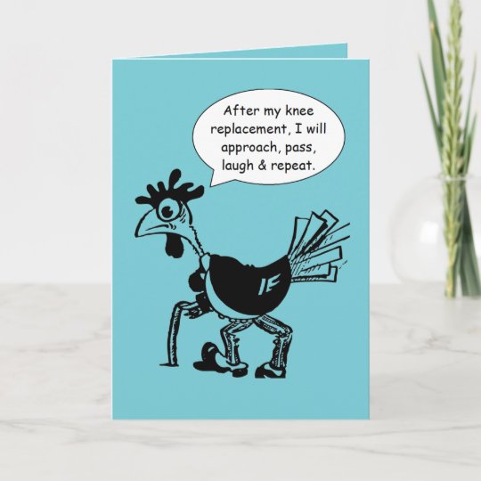 knee-replacement-surgery-fun-quote-card-zazzle-co-uk