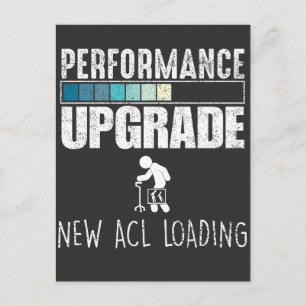 Knee Surgery Anterior cruciate ligament ACL Postcard