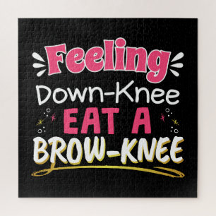 Knee Surgery Feeling Dow-knee Eat Brow-knee Jigsaw Puzzle