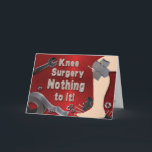 KNEE SURGERY  GET WELL CARD - DUCT TAPE<br><div class="desc">DUCT TAPE AND BOLTS AND SCREWS HOLDING THE HIP TOGETHER... . THE OWNER OF A KN EE REPLACEMENT WILL CERTAINLY BE CHEERED UP WITH THIS CARD...  SEE ALSO FOR HIP SURGERY</div>