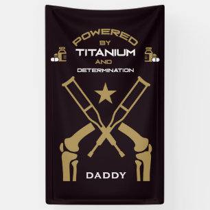 Knee Surgery Recovery Get Well Banner